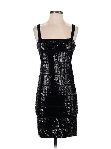 Bcbgmaxazria Black Cocktail Dress Size M 85 Off Thredup