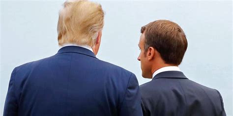 Macron positif au Covid Trump lui a souhaité un prompt rétablissement