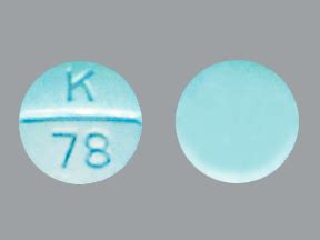 K 78 Pill Images (Blue / Round)