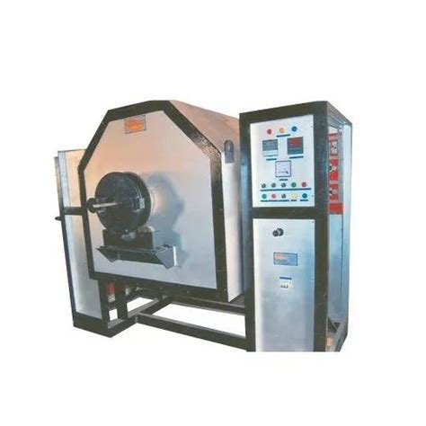 Mild Steel Electric Rotary Retort Furnace Material Loading Capacity T