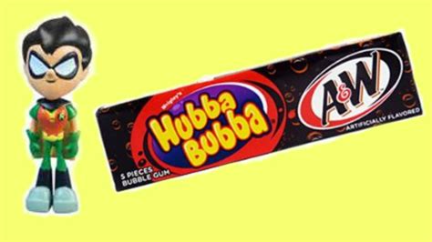 Teen Titans Go Robin Hubba Bubba Aandw Root Beer Gum Taste Test Kid