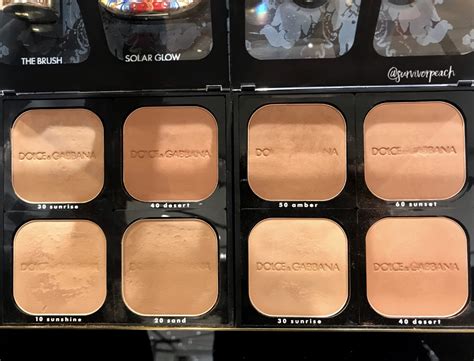 Arriba 31 Imagen Dolce And Gabbana Bronzer Swatches Abzlocal Mx