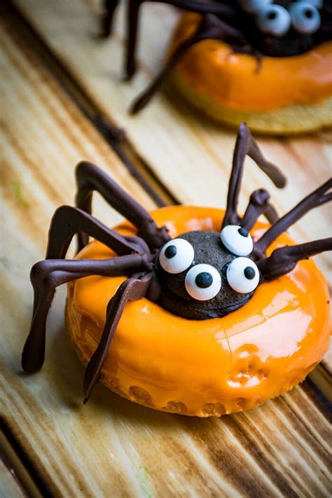 Spooky Spider Leg Donuts For Halloween The Starving Chef