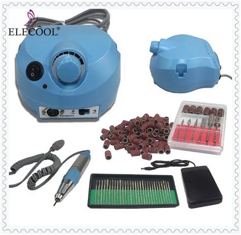 2018 Electric Nail Art Drill Machine EU Plug 25000RPM Nail File Buff