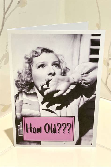 Funny Birthday Card for Her