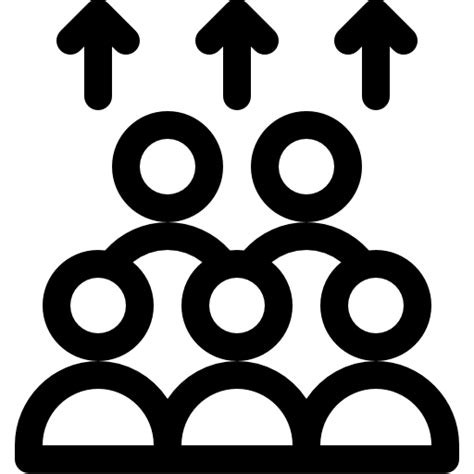 Population Free Arrows Icons