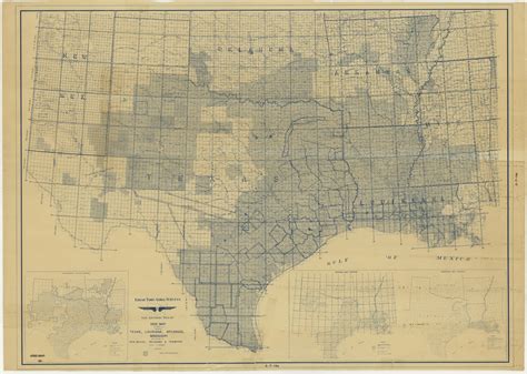 Texas And Tennessee Map - Cassie Anjanette