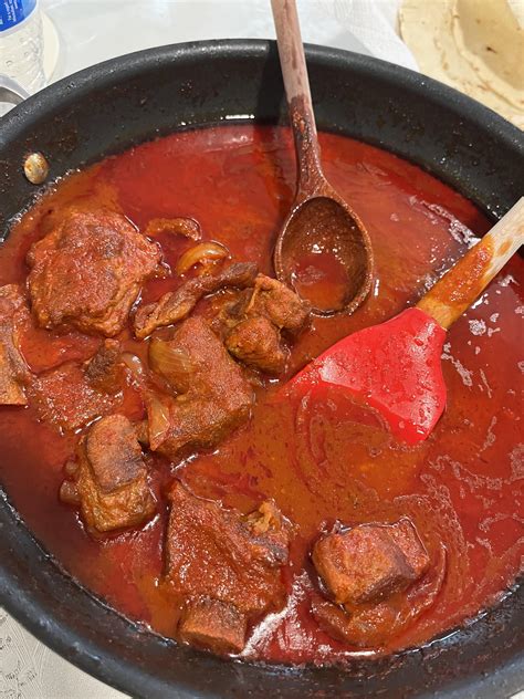 Carne De Puerco En Salsa Roja Dining And Cooking