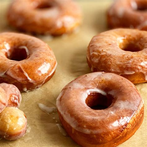 Yeasted Buttermilk Donuts with Vanilla Bean Buttermilk Glaze - Jessie ...