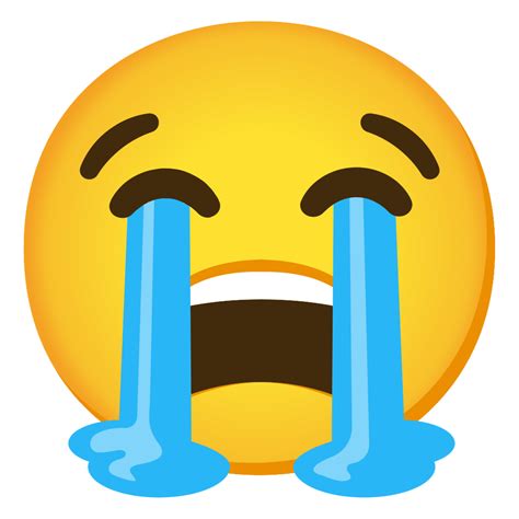 loudly crying face emoji png images transparent hd photo clipart