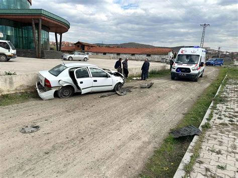 Tavşanlı da trafik kazası 1 yaralı Haberler