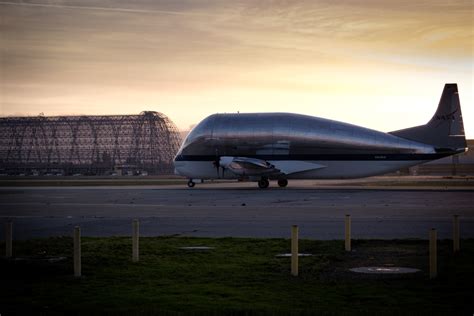 Super Guppy Arrives In California With Future Artemis Heat Shield