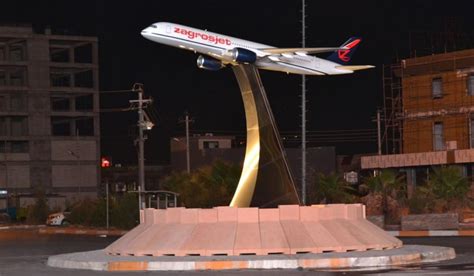 Erbil International Airport roundabout | Urbastyle