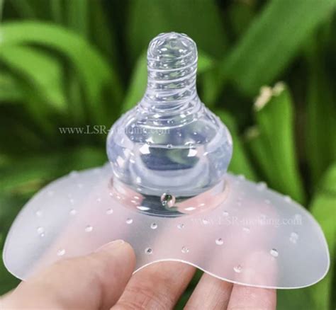 Food Grade Liquid Silicone Rubber Nipple For Baby Feeding LSR Nipple