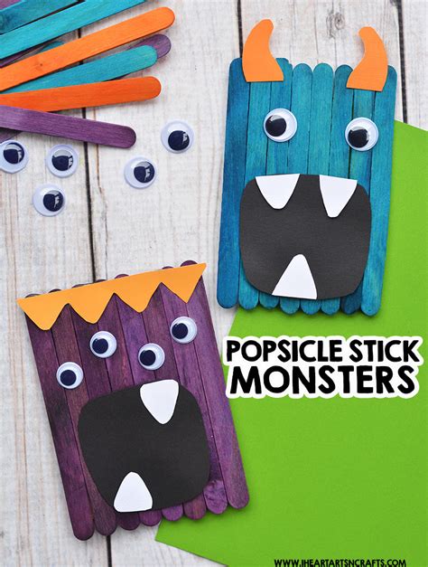 50 Fun Popsicle Stick Crafts For Kids Todays Creative Life