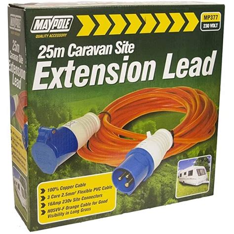 Mains Extension Lead 25M