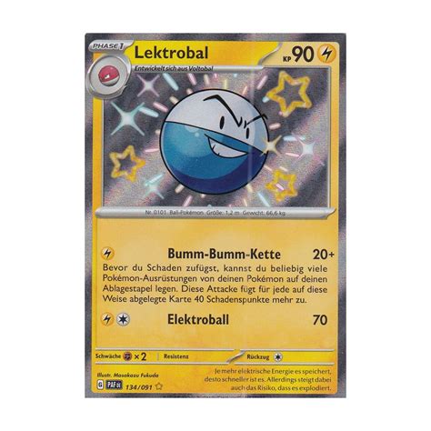 Lektrobal Shiny Paldeas Schicksale Pokemon Karte Kaufen