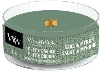 WoodWick Sage Myrrh Petite Candle Scented Candle MAKEUP