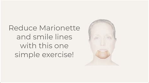 Reduce Marionette And Smile Lines With This Simple Facial Exercise