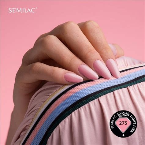 Semilac Vernis Semi Permanent Pastells Light Pink Ml Profi