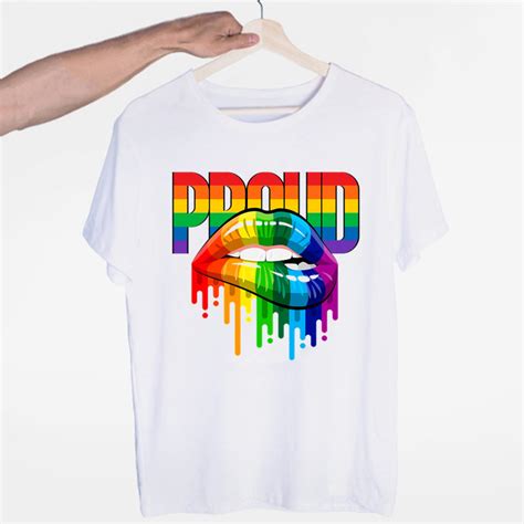 Camiseta Proud Lgbt Labios Tienda Online De Art Culos Lgbt