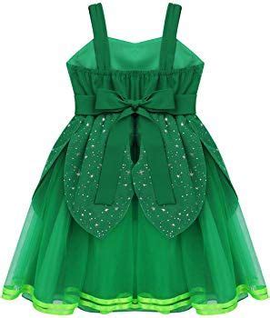 Iefiel Costume Tinker Bell Bambina Unisex Costume Da Fata Trilly