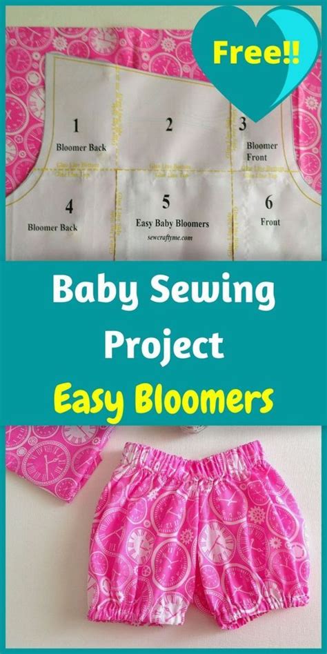 Easy Baby Bloomers In Steps Simple Sewing Project Baby Bloomers