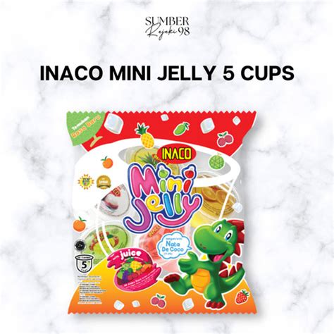 Jual Inaco Mini Jelly Isi Cups Jelly Rasa Sari Buah Dengan Nata De