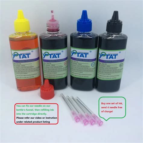 Yotat Kit De Recarga De Tinta Para Impresora Brother Cartucho De Tinta