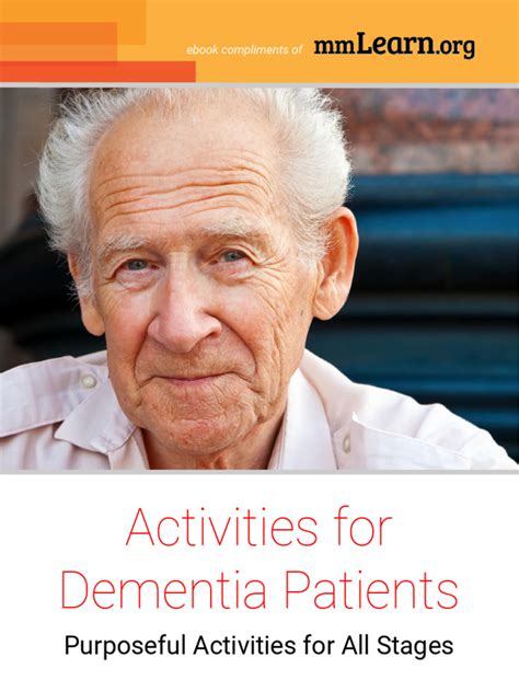 Activities For Dementia Patients Pdf Caregiver Dementia