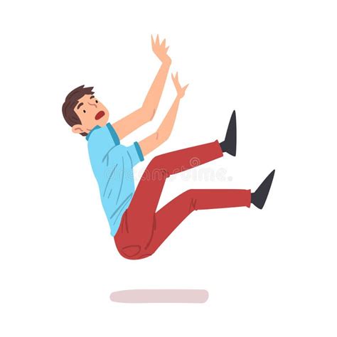 Person Falling Stock Illustrations Person Falling Stock