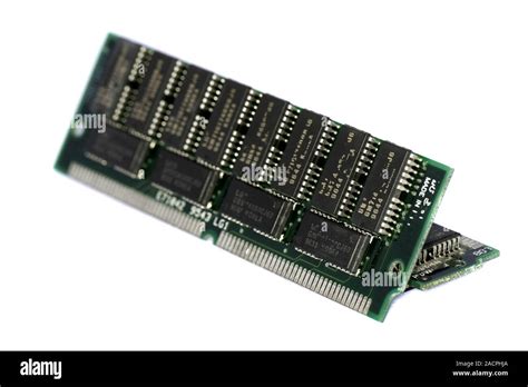 Computer Memory Chips Stock Photo Alamy