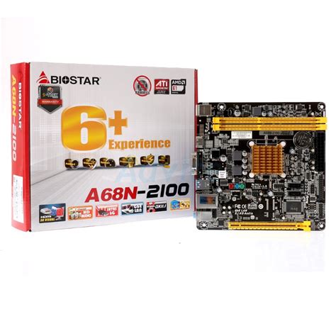 BIOSTAR A68N 2100 CPU AMD Dual Core E1 2100E Shopee Thailand