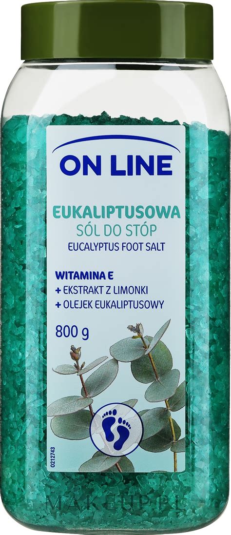 On Line Eukaliptusowa sól do stóp Relaks Makeup pl