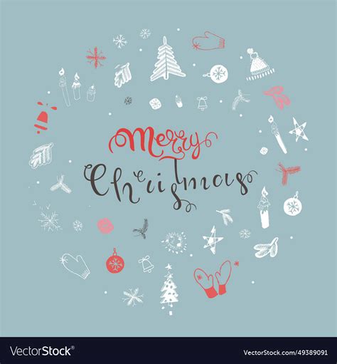 Christmas wreath Royalty Free Vector Image - VectorStock