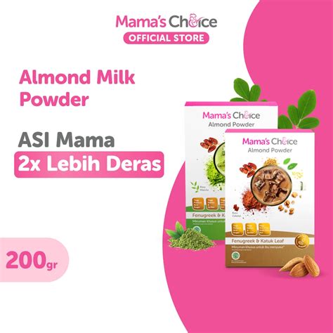 Jual Susu Almond Asi Booster Almond Milk Powder Mama S Choice