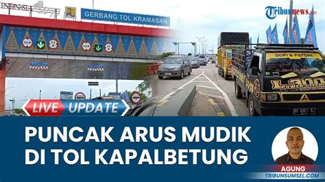 Puncak Arus Balik Mudik Lebaran Puluhan Kendaraan Mulai Padati