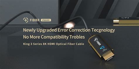 King3 8K HDMI Optical Fiber Cable