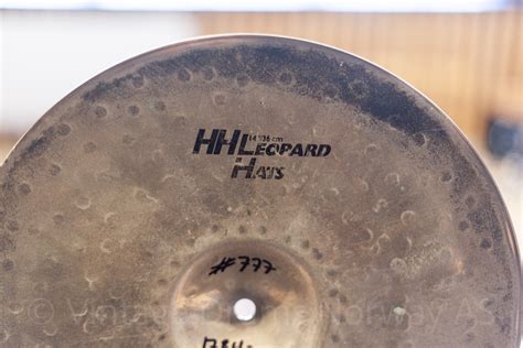 Sabian HH 14 Leopard HiHat 777 Vintage Drums Norway AS