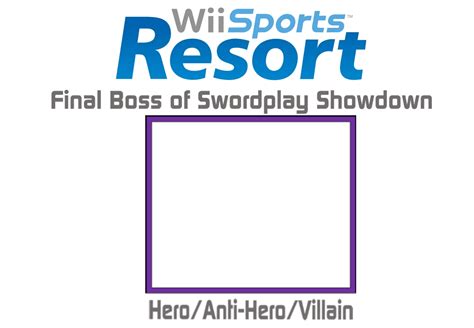 Wii Sports Resort: Swordplay Showdown Final Boss by Blue-Foxy2002 on ...