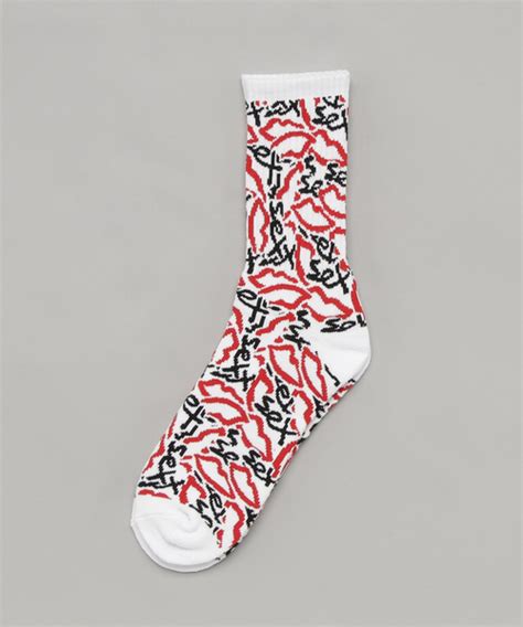 L H P（エルエイチピー）の「sexsskateboards セックススケートボード Sex Camo Socks（ソックス 靴下）」 Wear