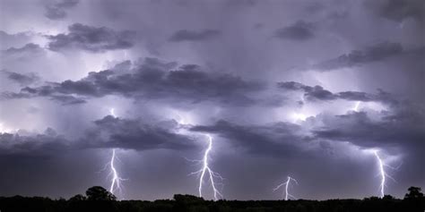 Premium Photo | Thunderstorm clouds