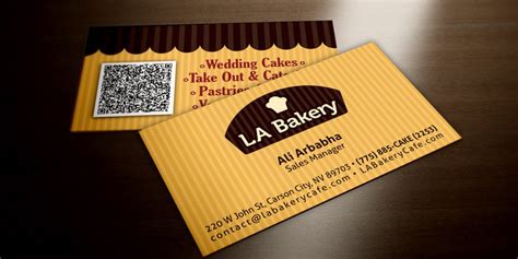 LA Bakery – Business Cards | No Mind Design