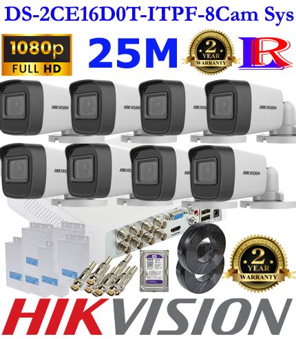 Hikvision Turbo Hd Surveillance Kit DS 2CE16D0T ITPF Hikvision Sri Lanka