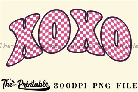 Xoxo Png Valentine Png Graphic By The Printable · Creative Fabrica