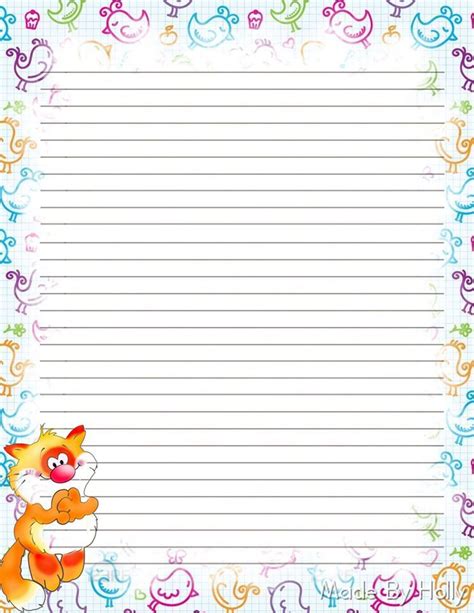 Writing Stationery Free Printable Stationery Lined Writing Paper