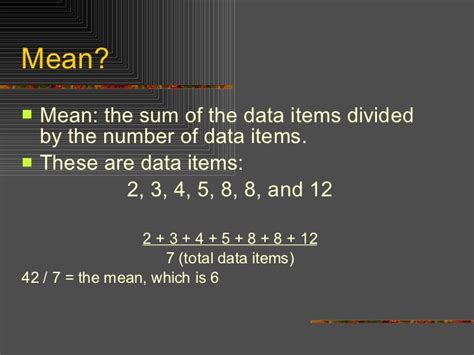 3.3 Mean, Median, Mode, Formulas