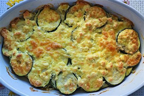 Berbackene Zucchini Leckeres Rezept F R Zucchinischeiben Mit Feta