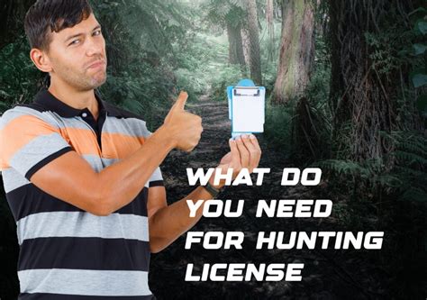 What Do You Need for a Hunting License? - The Shooting Gears