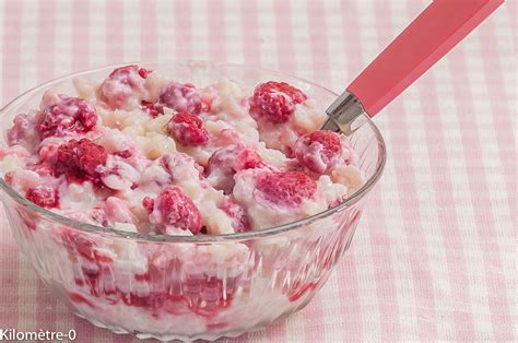 Photo De Recette De Riz Au Lait Four Vapeur Framboises Facile Bio